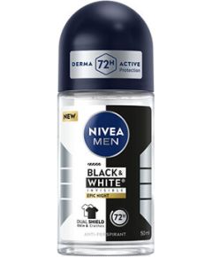 Nivea Man B&W Epic Night Anti-Perspirant - Kuličkový antiperspirant 50ml Smaržas - NESAKĀRTOTS