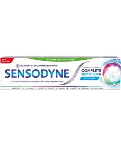 Sensodyne Complete Protection+ Cool Mint Toothpaste 75ml Zobu pastas un mutes dobuma skalojamie līdzekļi