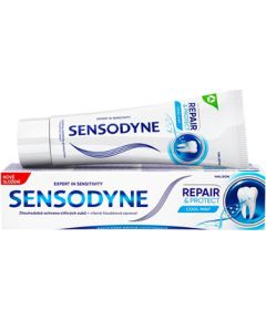 Sensodyne Repair & Protect Cool Mint Toothpaste - Zubní pasta 75ml Zobu pastas un mutes dobuma skalojamie līdzekļi