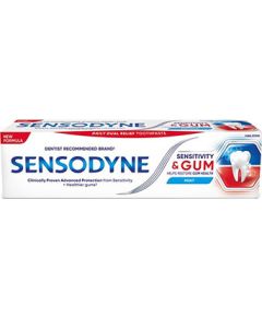 Sensodyne Sensitivity & Gum Toothpaste 75ml Zobu pastas un mutes dobuma skalojamie līdzekļi