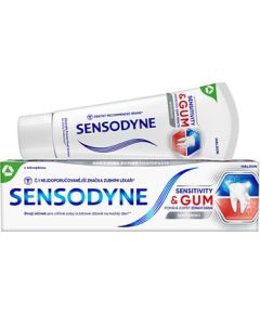Sensodyne Sensitivity & Gum Whitening Toothpaste 75ml Zobu pastas un mutes dobuma skalojamie līdzekļi