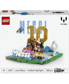 LEGO Editions Lionel Messi — piłkarskie momenty (43011) Jaunumi, Bērnu preces