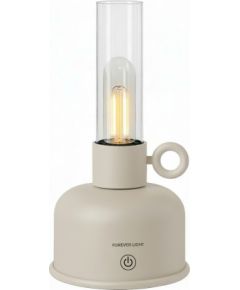 Forever Light FLR-05 Vintage LED petrolejas stila lampa krēmkrāsas Biroja galda lampas