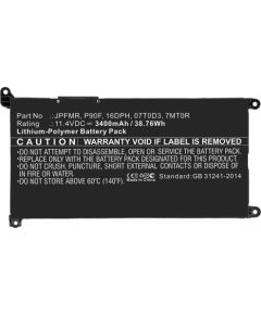 CoreParts Laptop Battery for DELL 07T0D3  16DPH  7MT0R  JPFMR  P90F  YRDD6  VM732 5704174371762 Baterijas portatīvajiem datoriem