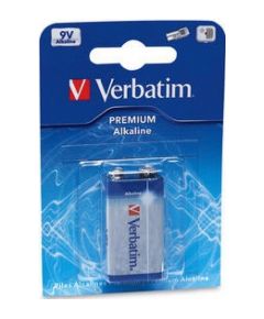 Baterija Verbatim 9V Alkaline Bateriju lādētāji