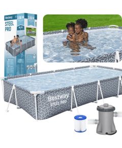 Frame Pool 366 x 201 x 66 cm Bestway 561FV Бассейны