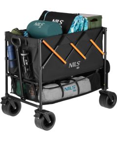 NC2607 XXL KEMPINGU GROZS MELNI ORANŽI 160L NILS CAMP Jaunumi - Sports