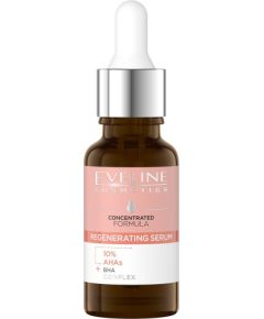 Eveline Cosmetics, Concentrated Formula, AHA/BHA, Regenerating, Serum, For Face, 18 ml *Tester Ķermeņa kosmētika