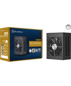 Silverstone Technology Extreme 1000Rz Platinum (black, 2x 12-pin high power GPU, 8x PCIe, cable management, 1000 watts) Datoru barošanas bloki