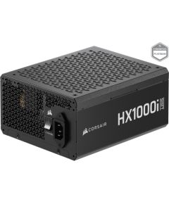 Corsair HX1000i SHIFT (black, 1x 12-pin high power GPU, 4x PCIe, cable management, 1000 watts) Datoru barošanas bloki