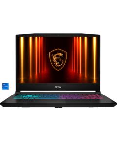 MSI Katana 15 HX B14WGK-058 (black, Intel® Core? i7-14650HX, NVIDIA GeForce RTX 5070, 16 GB DDR5, 512 GB (512 GB SSD), Windows 11 Home) - German - DE Layout Portatīvie datori