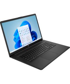 HP 17-cp2058ng (black, AMD Ryzen 5 7520U, AMD Radeon Graphics, 16 GB LPDDR5, 512 GB (512 GB SSD), Windows 11 Home) - DE Layout Portatīvie datori