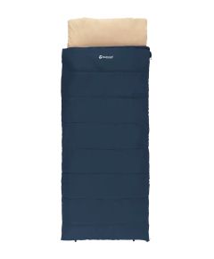Outwell Contour Lux Sleeping Bag 220 x 85 cm 2-way L-shape open-end with auto lock Guļammaisi