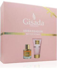 Gisada Ambassador Women Dárková sada EDP 50 ml a sprchový gel 100 ml 50ml Dāvanu komplekti
