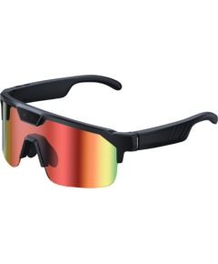 ZEBLAZE Q01 AI Sports Sunglasses - Orange Saules Brilles
