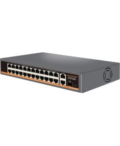 Hismart PoE коммутатор 18ch 100Mbps + 6ch 1000Mbps + 2G uplink + 1G SFP Коммутаторы (Switch)