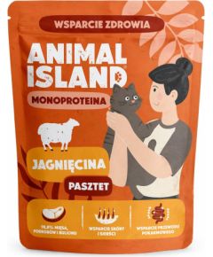 ANIMAL ISLAND Mono Lamb - wet cat food - 100g Консервы кошек
