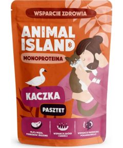 ANIMAL ISLAND Mono Duck - wet cat food - 100g Kaķu konservi