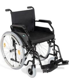 Reha Fund Stalowy wózek inwalidzki RF-1/42/PU/CZA-624/PU Коляски