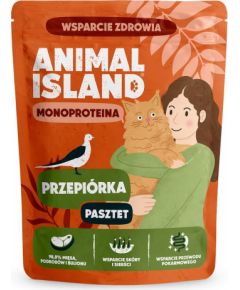 ANIMAL ISLAND Mono Quail - wet cat food - 100g Консервы кошек