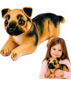 LeanToys Pluszowy Piesek Owczarek Niemiecki Przytulanka Maskotka Pluszak Pies 25 cm EDUKAMP Мягкие игрушки