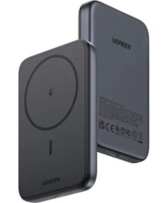 Ugreen   Magnetic PowerBank 10000mAh 25919 20W, Wireless Space Gray Power Banks