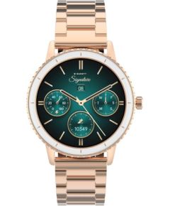 Garett išmanusis laikrodis su lietuvišku meniu Grace Rose Gold Solid Steel Наручные часы