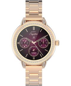 Garett išmanusis laikrodis su lietuvišku meniu Stella Rose Gold Solid Steel Наручные часы