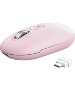 Datorpele Trust Seron Slim Multi-Wireless Hyperscroll Mouse Pink Мыши