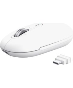 Datorpele Trust Seron Slim Multi-Wireless Hyperscroll Mouse White Мыши