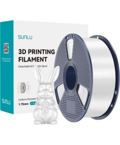 Sunlu PLA+ Silk Filament (White) 3D Printeri un lāzergravētāji