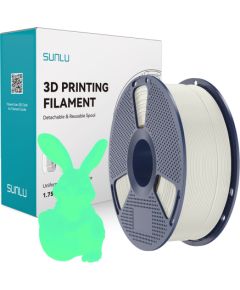 Sunlu PLA Glow-in-the-Dark Filament (White and Green) 3D Printeri un lāzergravētāji