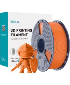 Sunlu PLA+ Filament (Sunny Orange) 3D Printeri un lāzergravētāji