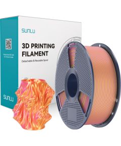 Sunlu PLA+ Silk Dual Color Filament (Pink and Gold) 3D Printeri un lāzergravētāji