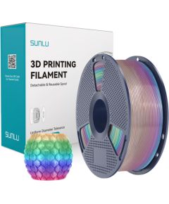 Sunlu PLA Transparent (Rainbow) 04 Filament 3D Printeri un lāzergravētāji