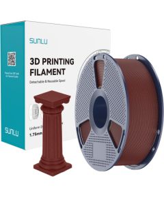 Sunlu PLA High-Speed Marble Filament (brick red) 3D Printeri un lāzergravētāji