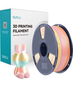 Sunlu PLA+ Silk Filament (Rainbow) 05 3D Printeri un lāzergravētāji