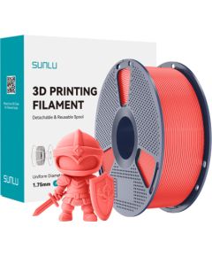 Sunlu PLA+ Filament (Cherry) 3D Printeri un lāzergravētāji