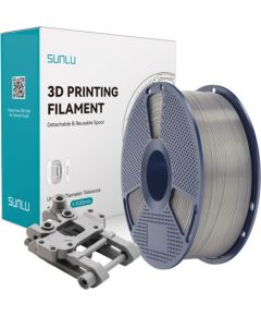 Sunlu ABS Filament (Silver) 3D Printeri un lāzergravētāji
