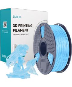 SUNLU PLA Filament (Shiny Blue) 3D Printeri un lāzergravētāji