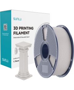 Sunlu PLA High-Speed Marble Filament (light gray) 3D Printeri un lāzergravētāji