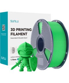 Sunlu PLA+ Filament (Green) 3D Printeri un lāzergravētāji