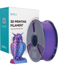 Sunlu PLA+ Silk Dual Color Filament (Red and Blue) 3D Printeri un lāzergravētāji