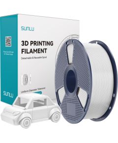 Sunlu PETG Filament (White) 3D Printeri un lāzergravētāji