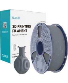 Sunlu PLA Classic Gray Filament 1.75mm 1KG 3D Printeri un lāzergravētāji