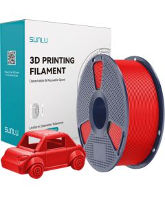 Sunlu PETG Filament (Red) 3D Printeri un lāzergravētāji