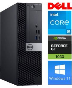 DELL 5060 SFF i5-8500 8GB 256SSD M.2 NVME GT1030 2GB WIN11Pro Kомпьютеры после ремонта