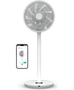 Duux Fan Whisper Flex 2 Stand Fan 2-21.5 W Diameter 34 cm Number of speeds 30 Oscillation Remote control White Вентиляторы