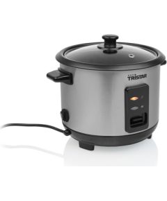 Tristar RK-6146 Rice cooker, 1 L, Stainless Steel Jaunumi Sadz. tehnika