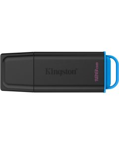 Kingston Technology DataTraveler 128GB Portable USB 3.2 Gen 1 Exodia Black/Blue USB карты памяти (Flash)
